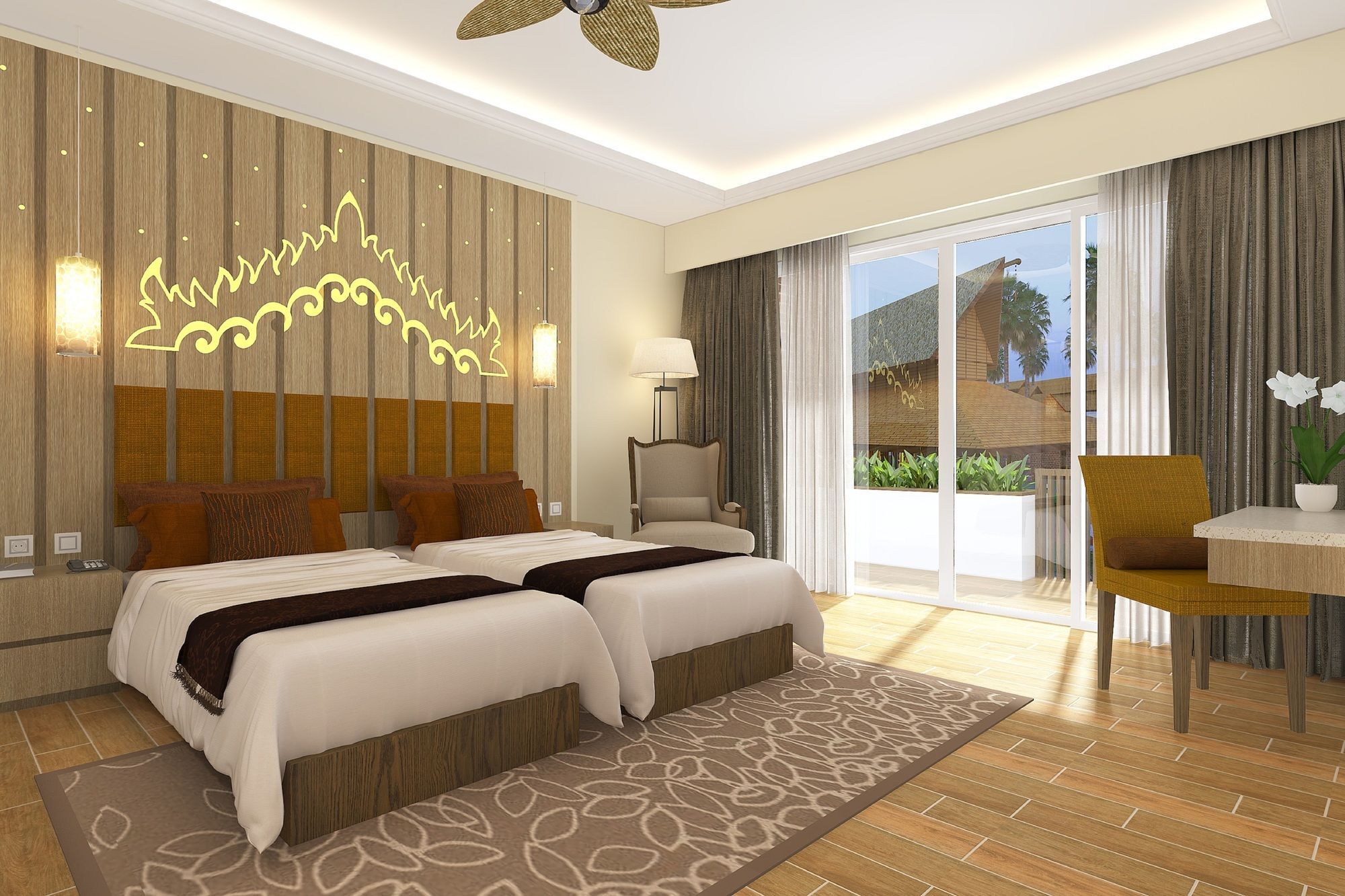 Amata Garden Resort Παγκάν Εξωτερικό φωτογραφία